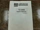 Simon RO Stinger TC2000 TC-2000 Truck Crane Parts Catalog Manual List Book xz