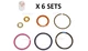 DT466 / 530 International Navistar Fuel Injector Oring Seal Kit 1994 - 2003