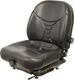 Fits JLG Telehandler Seat & Mechanical Suspension - Black Vinyl