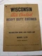 WISCONSIN AIR COOLED ENGINE INSTRUCTION BOOK PARTS LIST S-7D MM-297-A MANUAL