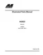 JLG AG823&nbsp; Telehandler Parts Catalog Manual