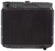1974-76 Mustang II 4 Cyl. w/Out AC With Manual Trans 3 Row Copper/Brass Radiator