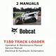 BOBCAT T180 COMPACT TRACK LOADER  MANUAL OPERATORS SERVICE REPAIR  OWNERS PDF