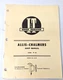USED I & T SHOP MANUALS FOR 160 ALLIS CHALMERS AC-25