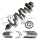 Complete Crankshaft + Bearing Set + oil seal For Doosan Daewoo D24 D24NAP Engine