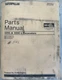CAT CATERPILLAR 325C 325C L EXCAVATOR PARTS MANUAL BOOK S/N BKW BMM SEBP3180-11 