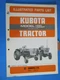 Kubota TRACTOR L225 L225DT 1977 Illustrated Parts List Manual  OEM FACTORY