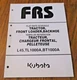 *Kubota L45 TL1000A BT1000A Tractor Loader Backhoe Flat Rate Schedule Manual