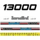 Landini 13000 Tractor Replacement Decal Aufkleber Adesivo Sticker Set