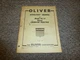 Oliver OC 12  OC12 Crawler Tractor Owner Operators Manual Diesel IJX000 & Up