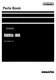 Komatsu 6D95L-1RR Engine Parts Catalog Manual SN 10001-UP