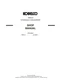 KOBELCO K903-II HYDRAULIC EXCAVATOR SERVICE MANUAL COMB BINDED