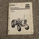 Ford New Holland 1000 1600 Tractor&rsquo;s Service Repair Manual
