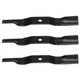 3PK Oregon Heavy Duty Blade for 54" Kubota - RCK54-24G, RCK54-75B, RCK54P-1000Z