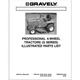 Gravely G Series Tractor 1990 Parts manual 46 pages comb bound Gloss Covers