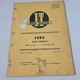 I&T FO-22 Shop Manual For Ford Series 6000 Commander 6000  /DT AUTO