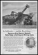 1957 Bucyrus Erie 150-B Electric Shovel Photo California Iron Mine Print Ad