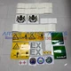Stickers Decal Kit Fits For Hitachi EX120-5 Mini Excavator