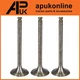 3x Engine Cyl Inlet Valves for Landini C6000 Allis Chalmers 160 6040 Tractor