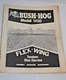 Bush Hog Model 1450 Flex-Wing Tandem Disc Harrow Operation Manual