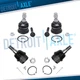 Front Upper Lower Ball Joints Kit for Ford Ranger Mazda B2300 B2500 B3000 B4000