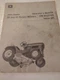 Original John Deere 39 and 47 Rotary Mowers Operators Manual No. OM-M42780 H1