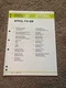 vintage Stihl FS 88 1997-11 Stihl equipment spare part list manual