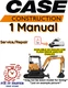 CASE CK62 MINI MIDI CRAWLER EXCAVATOR SERVICE REPAIR SHOP MANUAL PDF USB