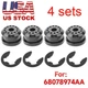 Dodge Ram 1500-3500 4x4 Transfer Case Shift Linkage Bushing & Grommet Set (4 pcs
