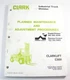 CLARK C500  C110 C135 C155 Forklift Lift Truck Maintenance Adjustment Manual