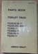 KOMATSU FG20-11 FG25-11 FG30-11 FG20S-11 FG25S-11 FG30S-11 FD25S-11 PARTS MANUAL