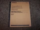 Cat Caterpillar 824C Tractor 825C 826C Compactor 85X1194- Owner Operation Manual