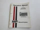 Vtg MASSEY FERGUSON "MF 520 WHEELED TANDEM DISC HARROW" OPERATORS MANUAL 1978