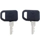 2X Keys AM131841 for John Deere Lawn Tractor LX172 LX173 LX176 LX178 LX186