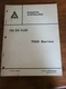 Allis Chalmers, two way Plows 700 seriesDealer Parts Catalog/Manual 9001357