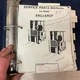 Yale ERCJ ERCF SERVICE PARTS MANUAL BOOK CATALOG LIST ELECTRIC FORK LIFT TRUCK