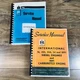 International Engine & Fuel System Service Manual Set for UD-16 UD-525 UD-554 