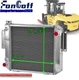 3 Row Radiator For Hyster Yale Forklift H25-35XM S25-35XM S40XMS #912495601 US