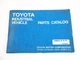 Toyota 2FBE 10 13 15 18 ForkliftTruck Forklift Parts Catalog Parts List