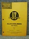 I&T Allis Chalmers D-21 Tractor Shop Service Manual AC-18