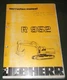 LIEBHERR R-952 EXCAVATOR INSTRUCTION OPERATOR OPERATION MAINTENANCE MANUAL BOOK