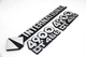 fits International 4900 DT466 Front Emblem Set 3 piece  and Truck Side