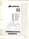 Simplicity System 7016H Sovereign operator's manual 1690006 Covers attachments