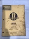 I&T Oliver Shop Manual Models 99, Super 99, Super 99GM Manual 0-7