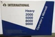 1995 International Trucks HD 2000 5000 8000 9000 Operators Manual Original