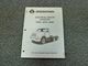 1994 International 2554 2574 2654 2674 Truck Electrical Wiring Diagrams Manual