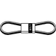 84303 Drive Belt for Bush Hog Disc Mower DM8 DM90 Made with Aramid