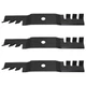3PK Mower Mulching Blades fits John Deere M115495  240 245 265 285 325 335 345