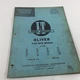 Genuine I&T Oliver Flat Rate Manual O-15 1962 44 55 60 66 77 88 99 950 1800 1900