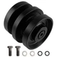 Track Roller for Bobcat T300 T300H 864 Skid Steer Loader 6689371 Black Steel
